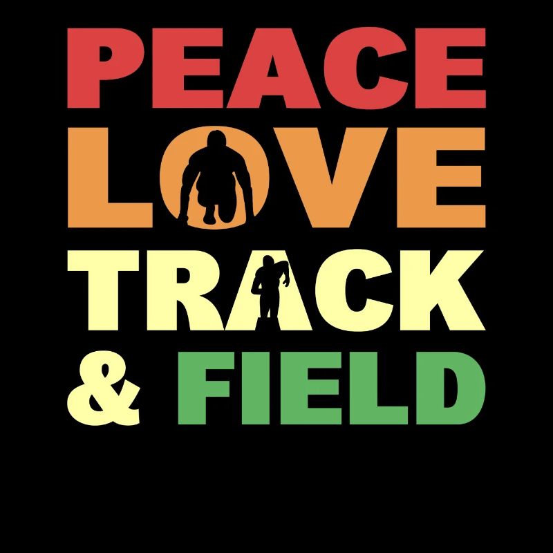 Paix Amour Athlétisme Athlétisme