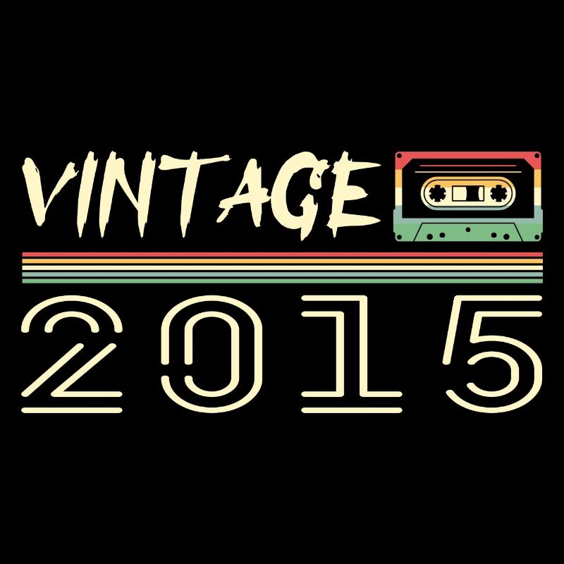 2015 Original 2015 Rétro Cadeau Anniversaire 2015