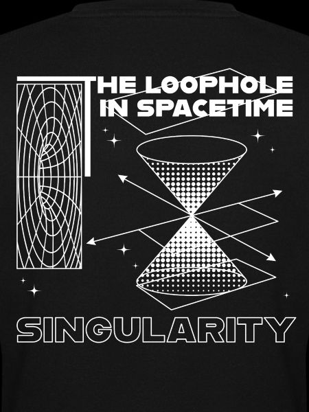 Singularität im Raumzeit-Loch