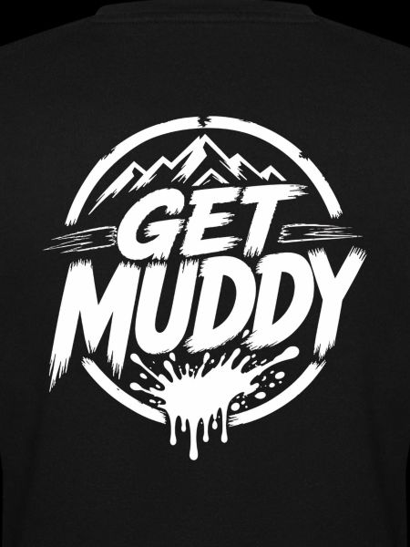 Get Muddy - White Logo