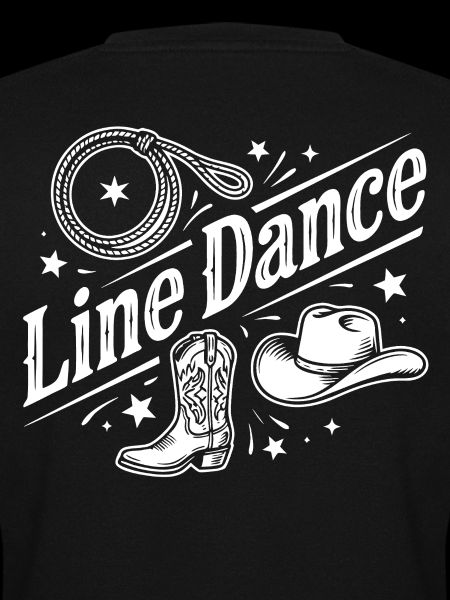 Line Dance Western Motif