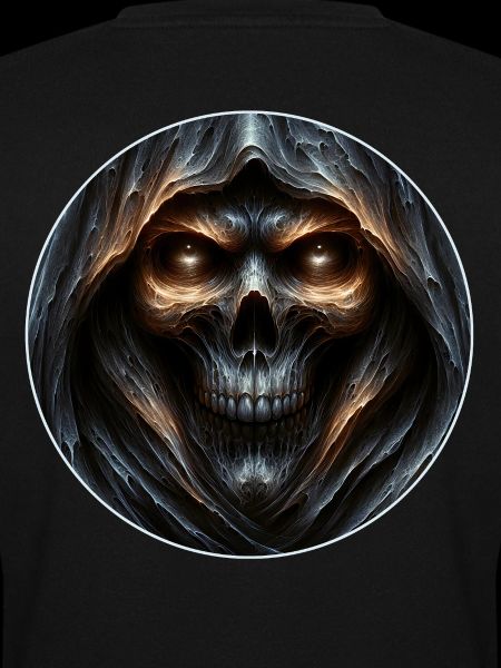 Dark Hooded Skull