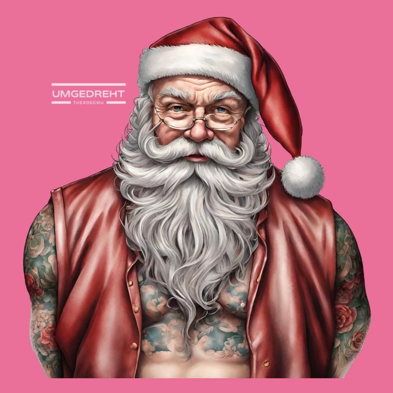 Weihnachtsmanntattoo