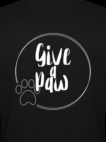 Give a Paw weiß