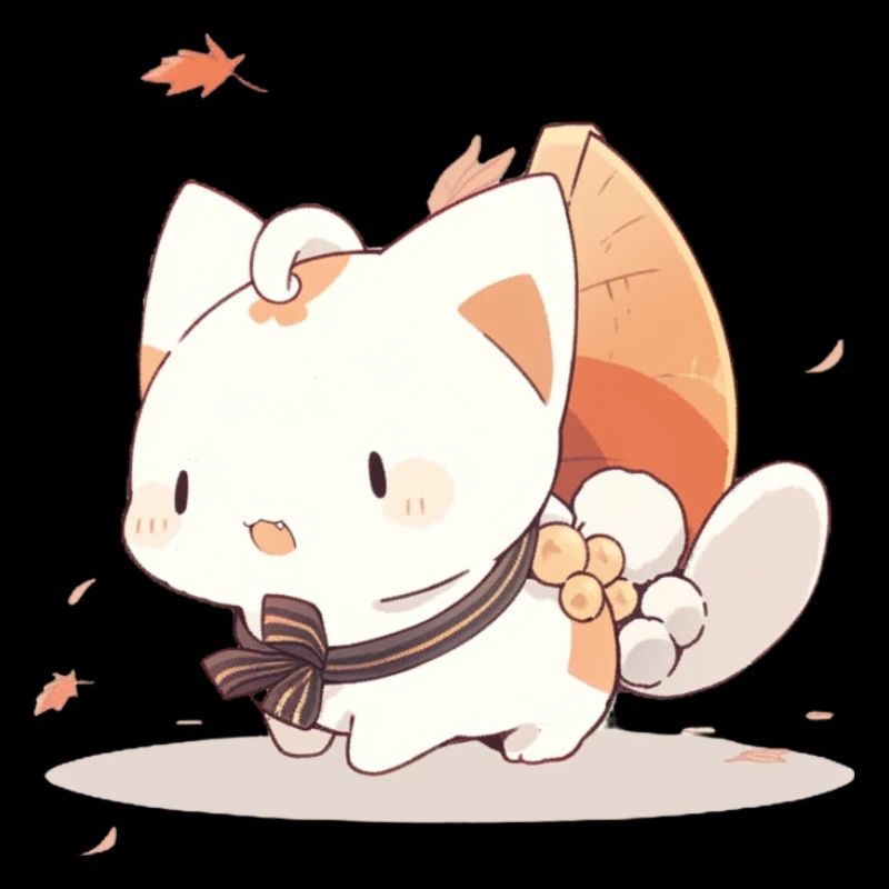 Süße Anime Katze