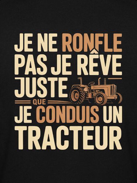 Traktor-Traum, stolzes Fahren