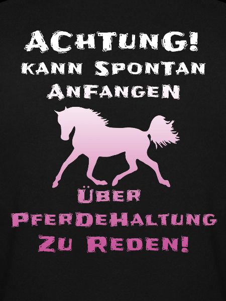 Pferdebesitzer Lustiger Spruch