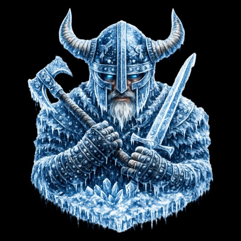 Viking Frost Warrior – Nordischer Eishelm Krieger 