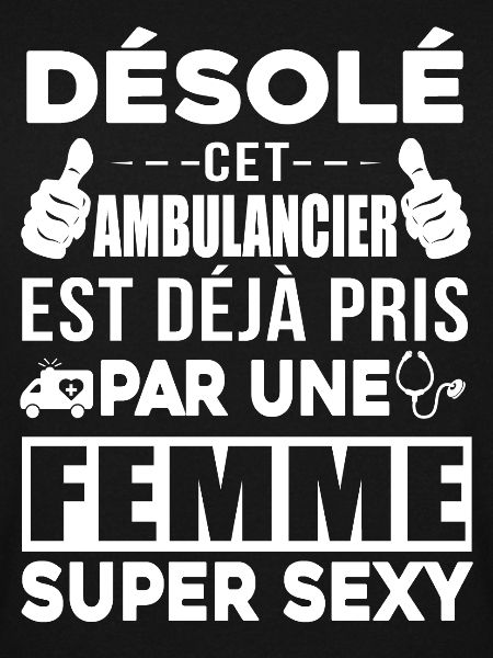 Tee Shirt Ambulancier
