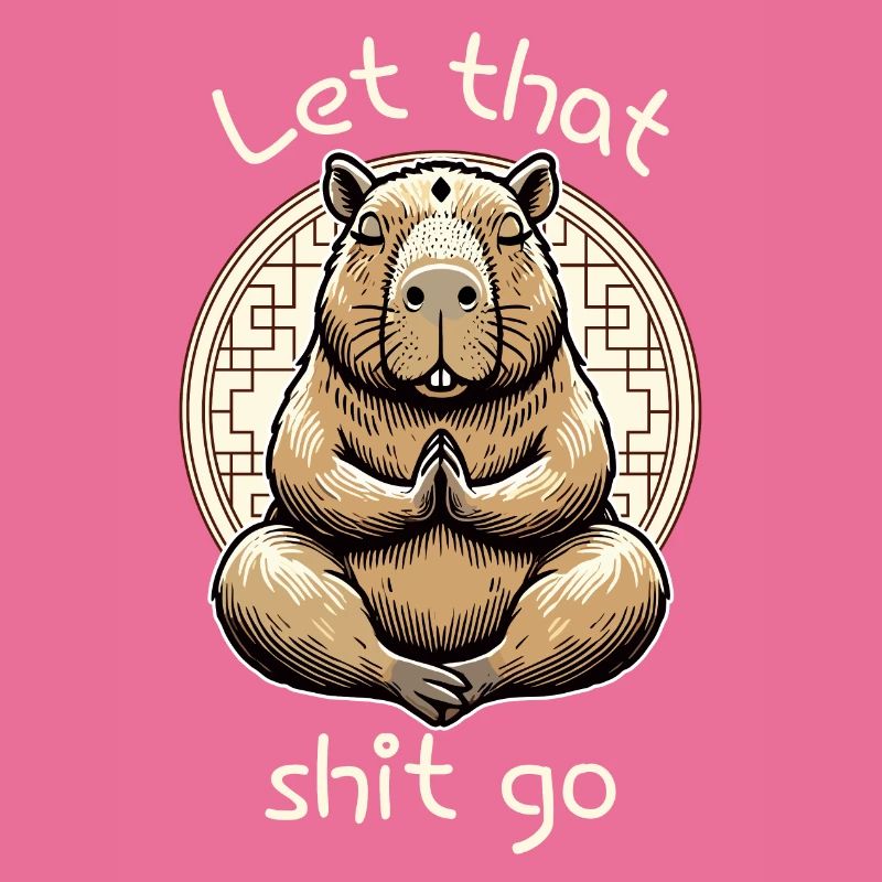 Lâchez cette merde – Méditer Capybara