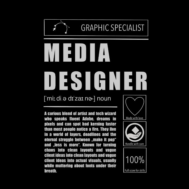 Media Designer / Media Designer white