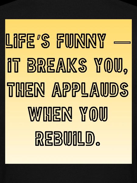 Resilience Anthem: Break and Rebuild