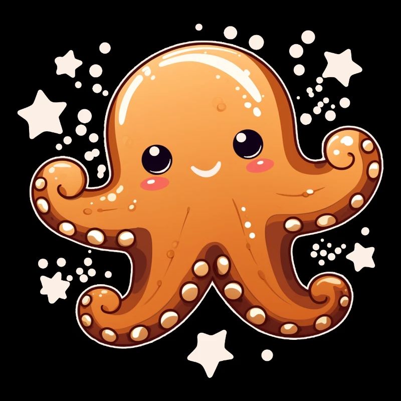Gingerbread Octopus