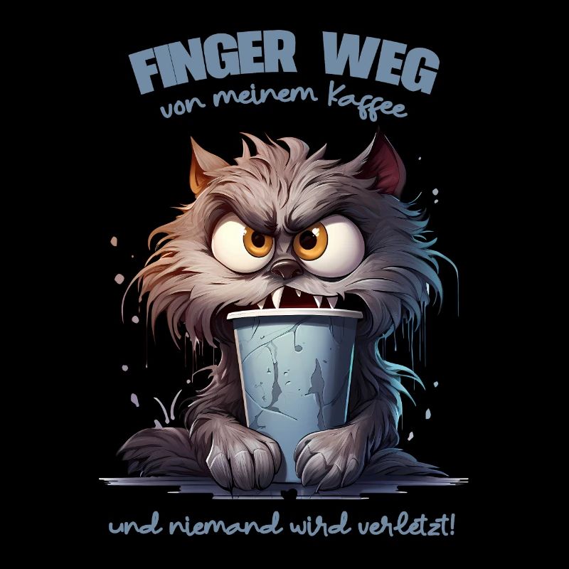 Finger von meinem Kaffee