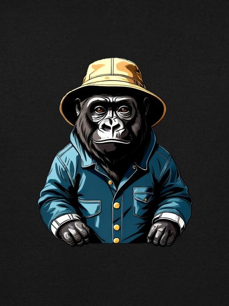 Gorilla Regenjacke