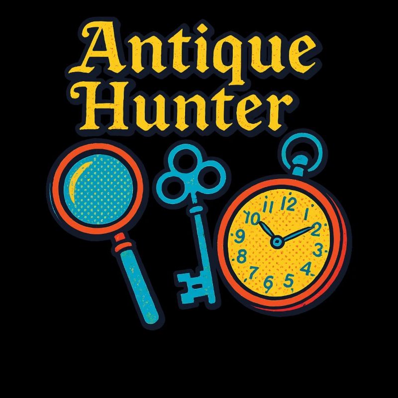 Antique Hunter Flohmarkt Sammler Retro