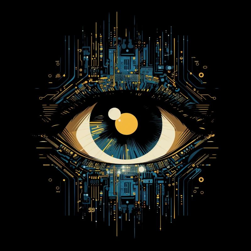 Électronique oculaire