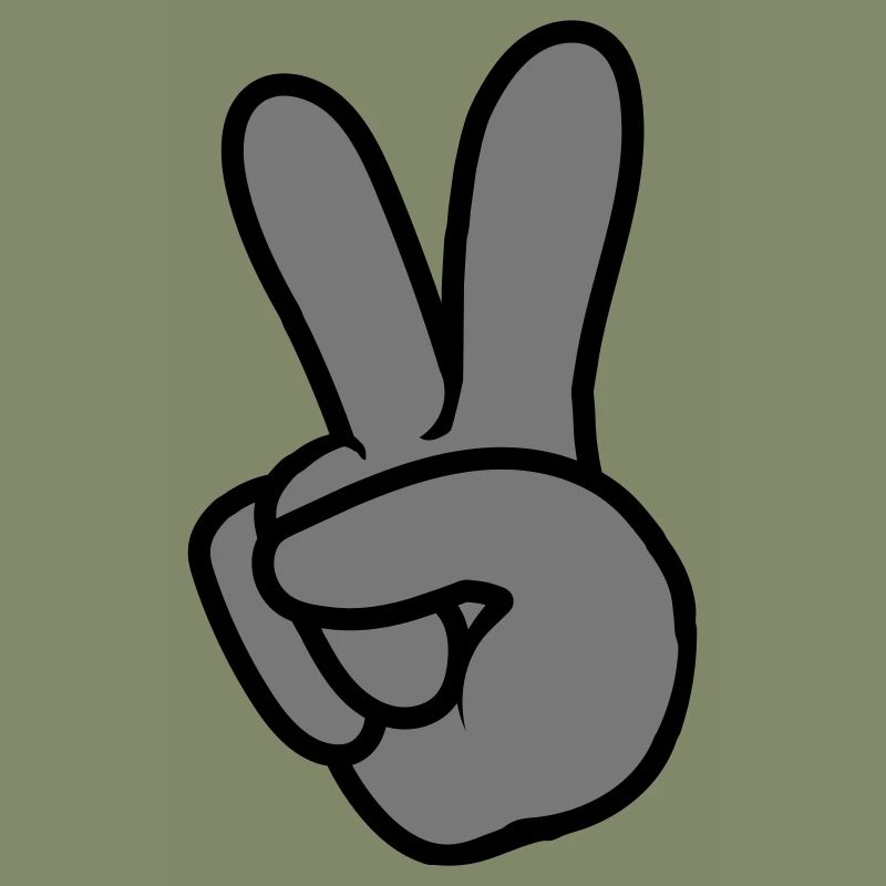 Peace Hand Zeichen