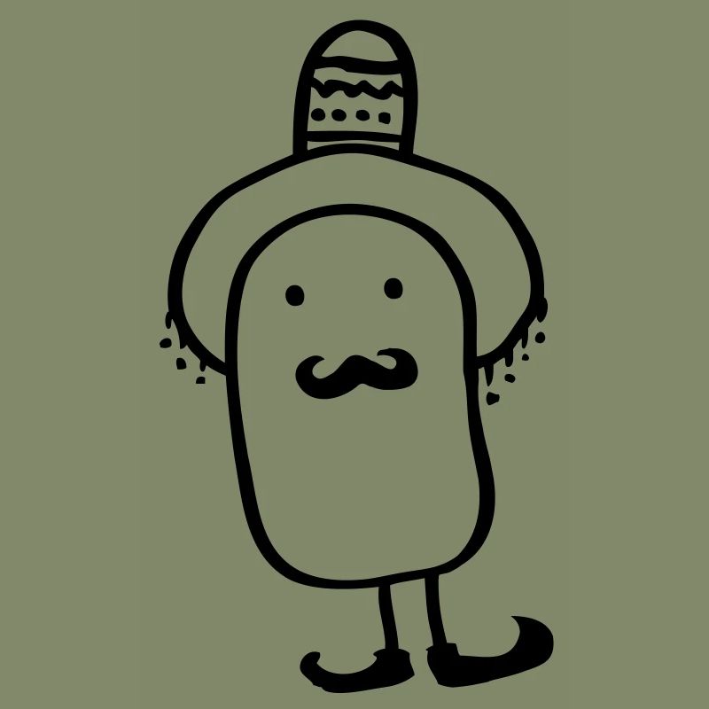 Mexikaner mit Sombrero