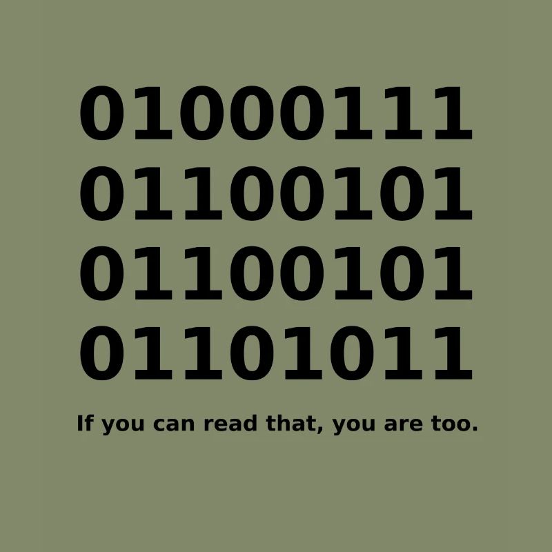 Binary / Binär Code Binärcode Funny T-Shirt