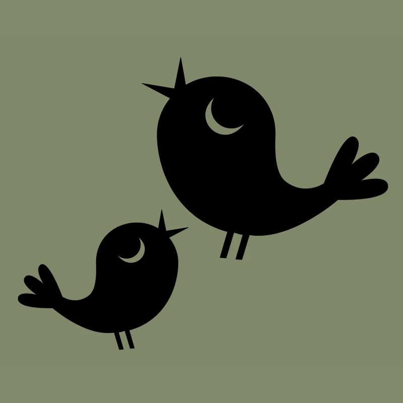 Vögelchen beim Twittern