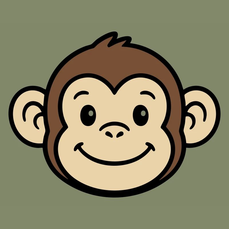 Affe Gesicht