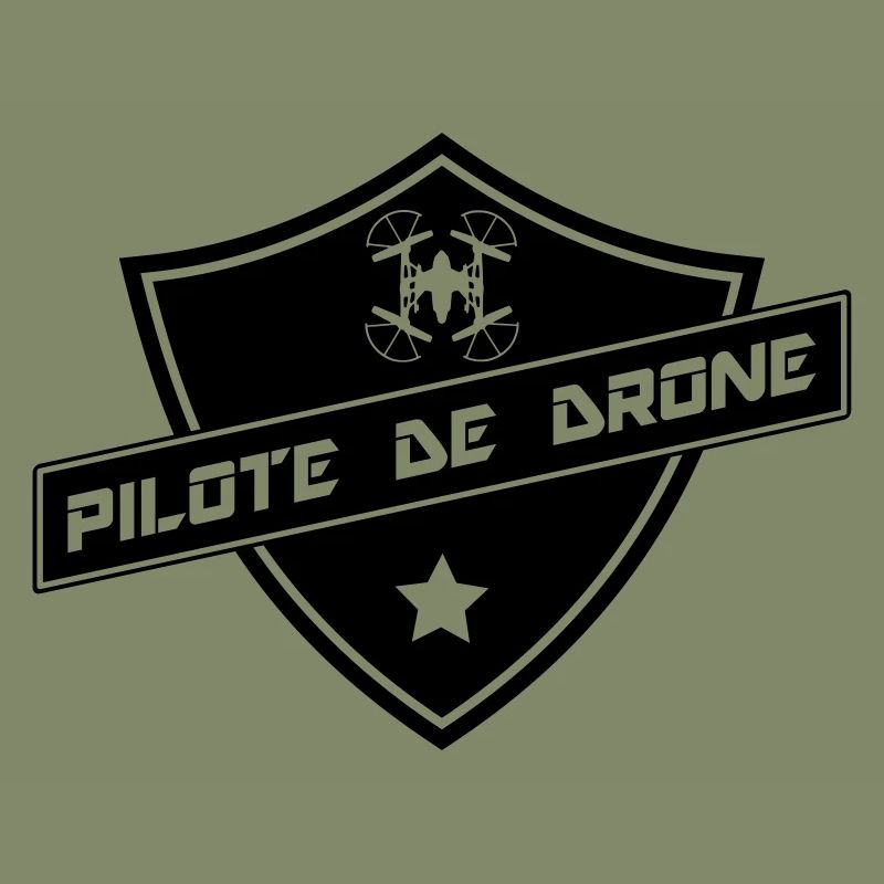 blason pilote de drone