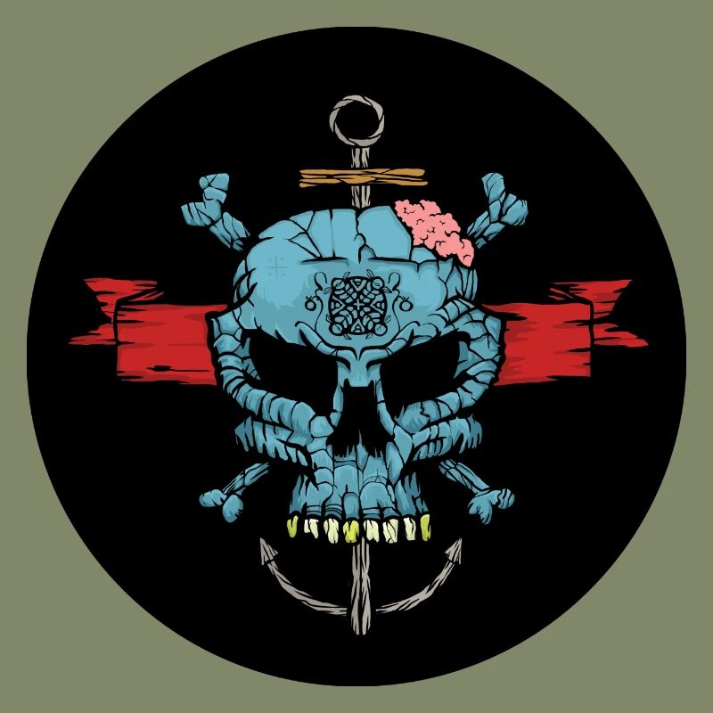 Blue Skull