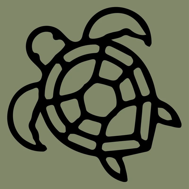 Schildkröte Outlines