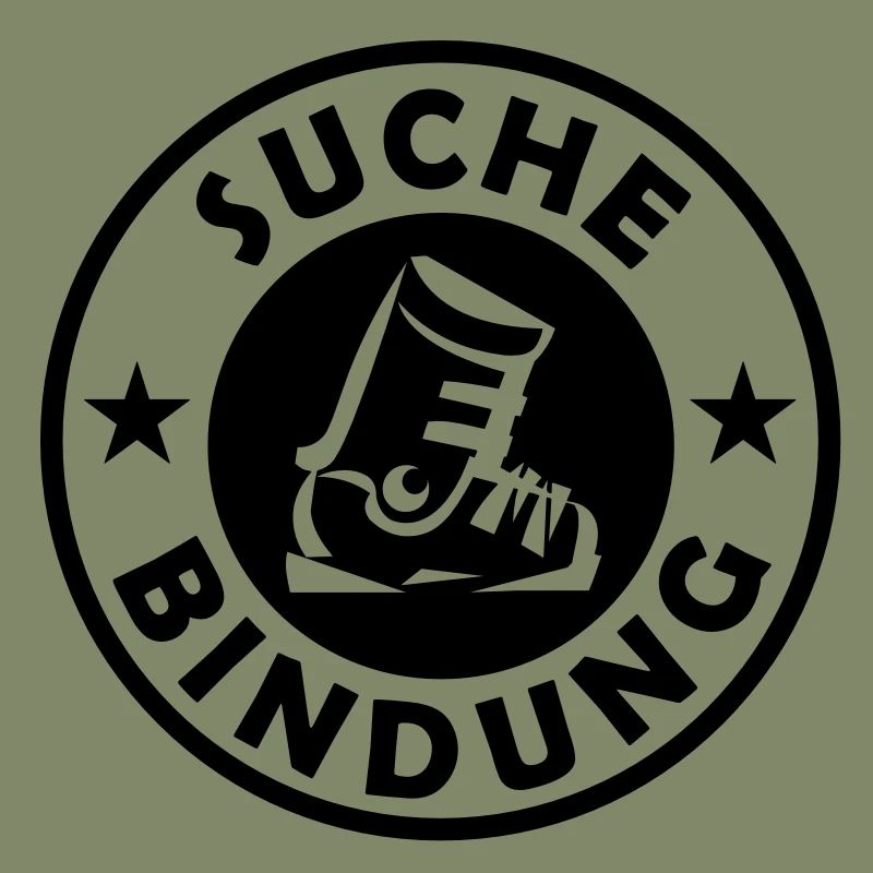Suche Bindung - Single 1 Color Design