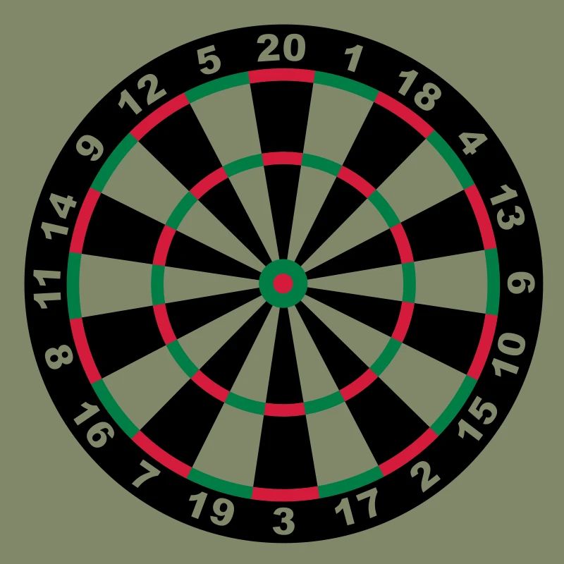 Cible de fléchettes