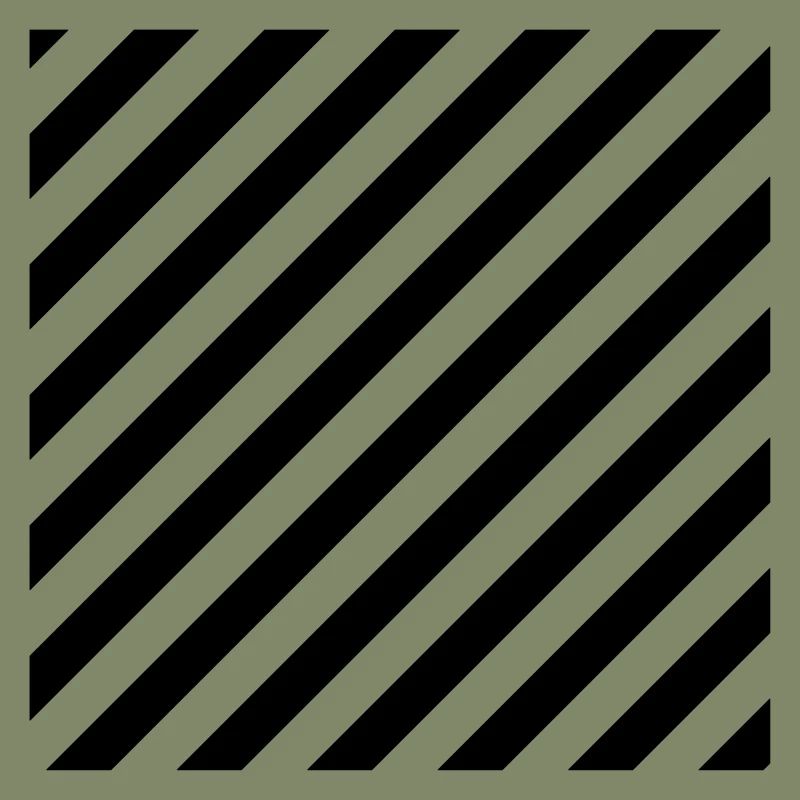 Quadrat gestreift