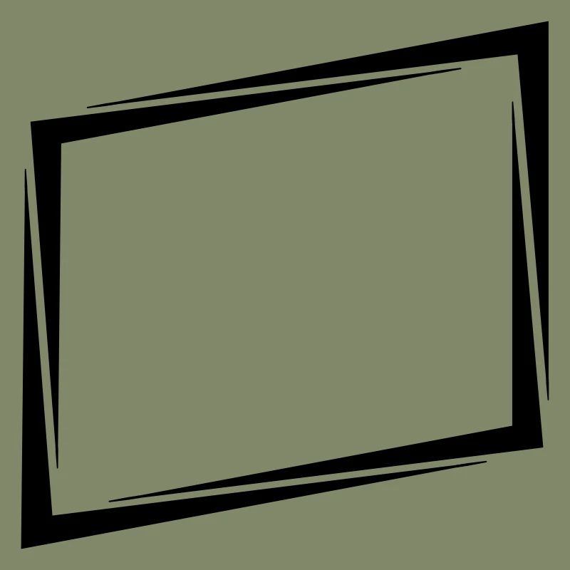 Shield rectangle frame