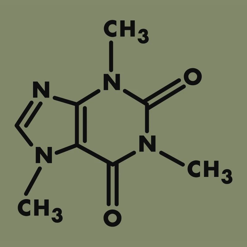 Coffein Molekül