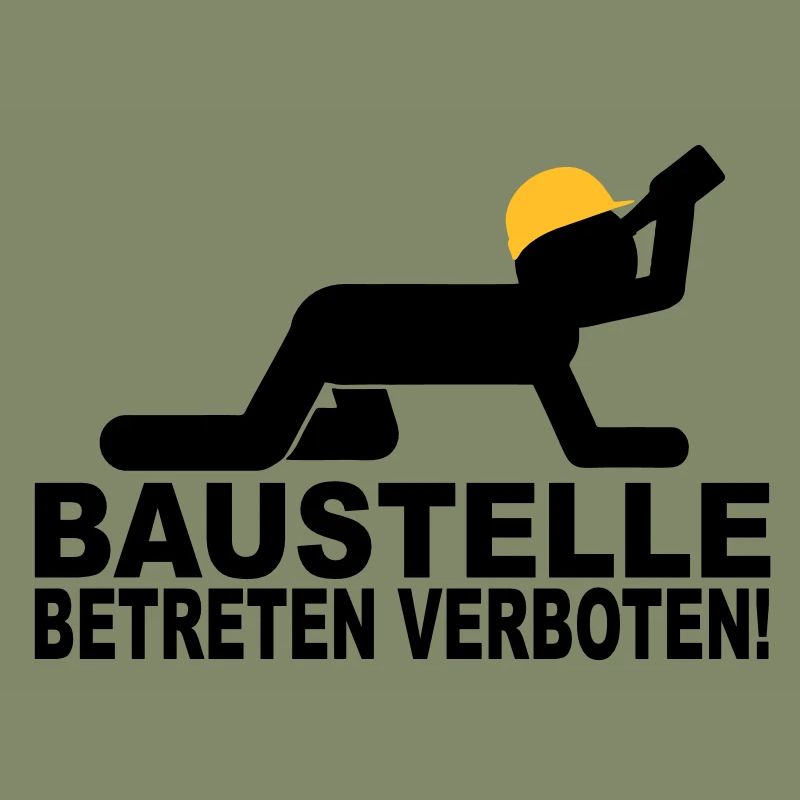 baustelle betreten verboten