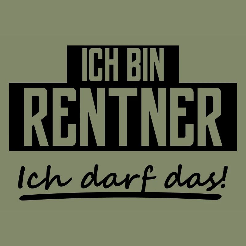 ich bin rentner