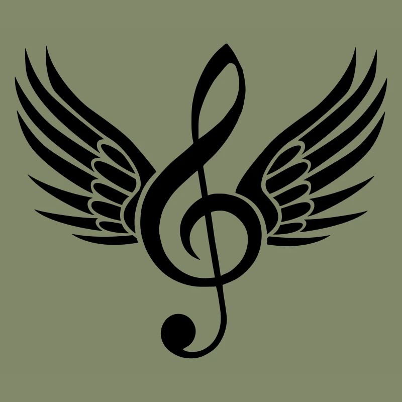 Winged Violin Clef