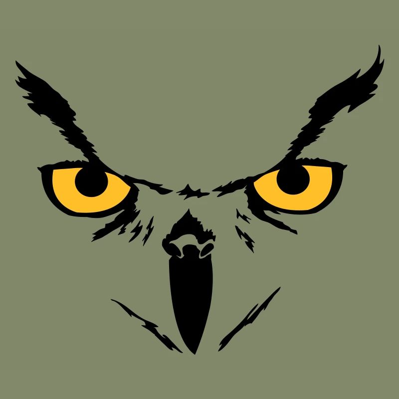 Owl face
