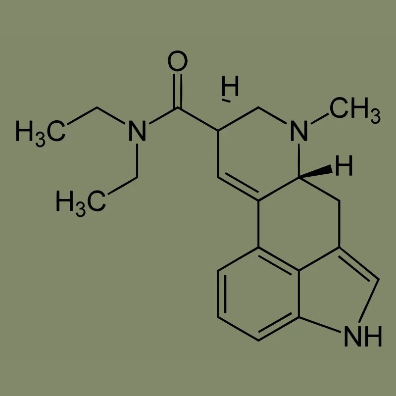 LSD Strukturformel