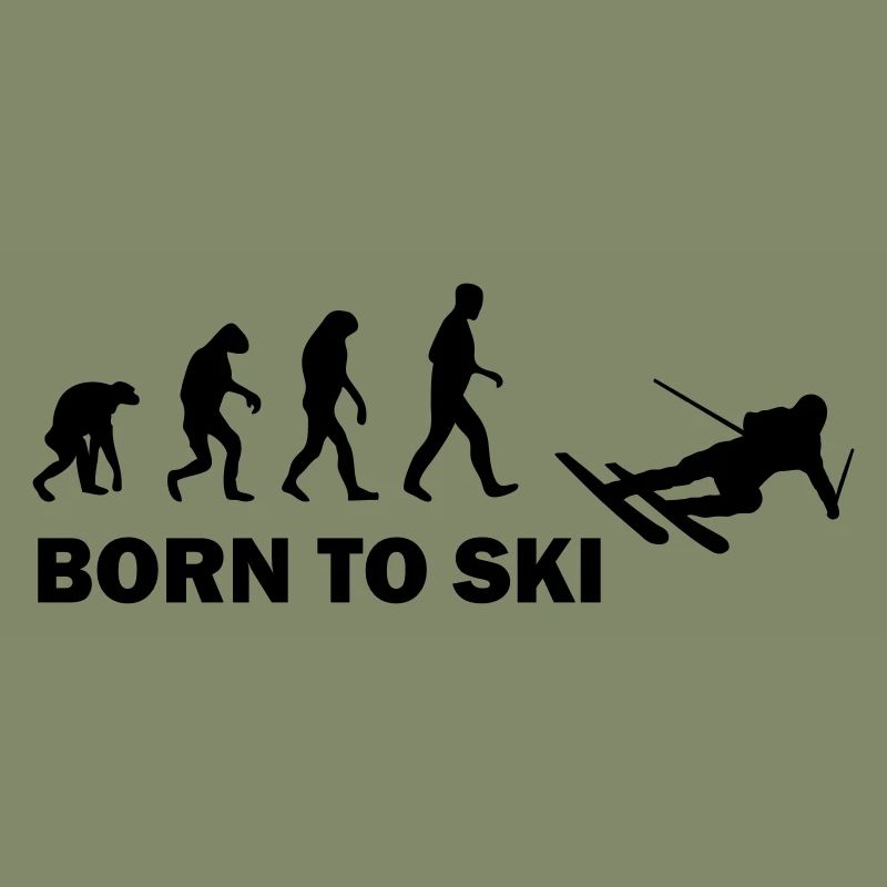 born to ski