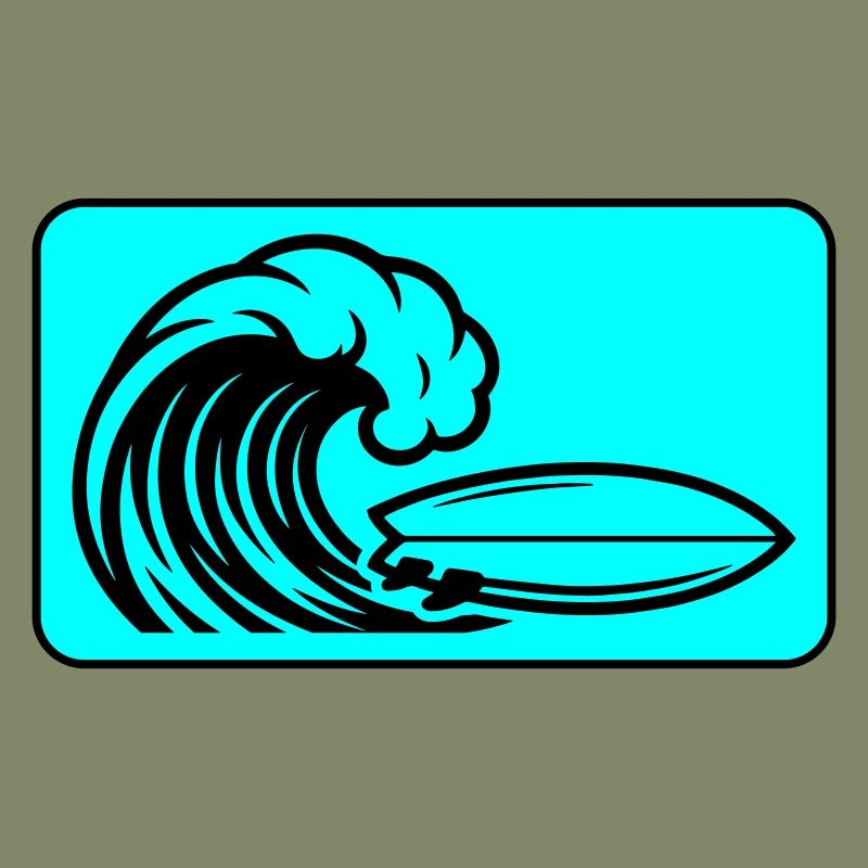 Surfbrett Welle