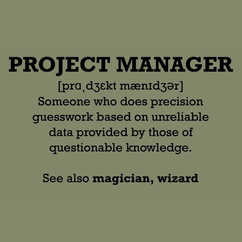 Project manager - wizard