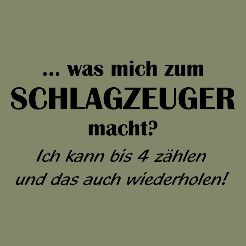Schlagzeuger Qualifikation 1farbig