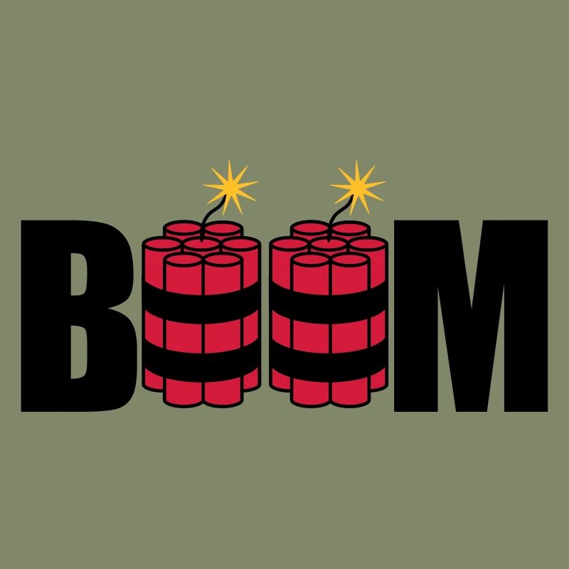 boom lit tnt dynamite explode explosion