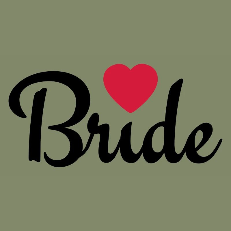 bride with heart 2c