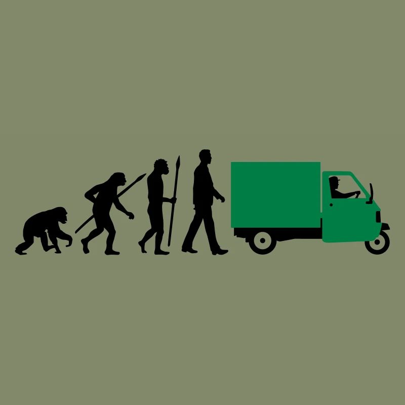 evolution_of_man_Piaggio Ape_092014_a_2c