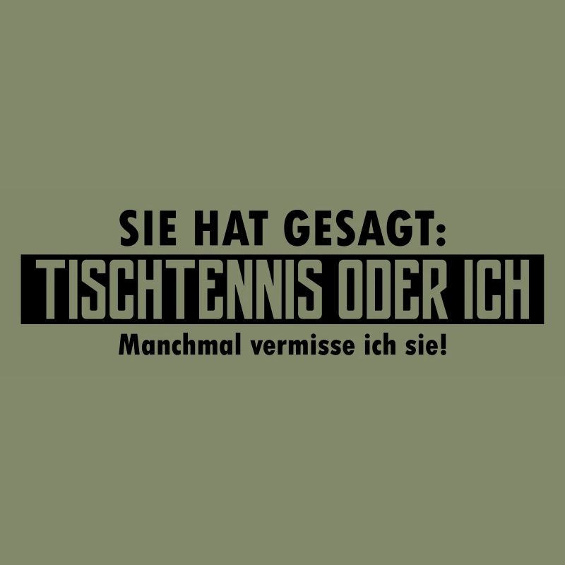 tischtennis oder ich