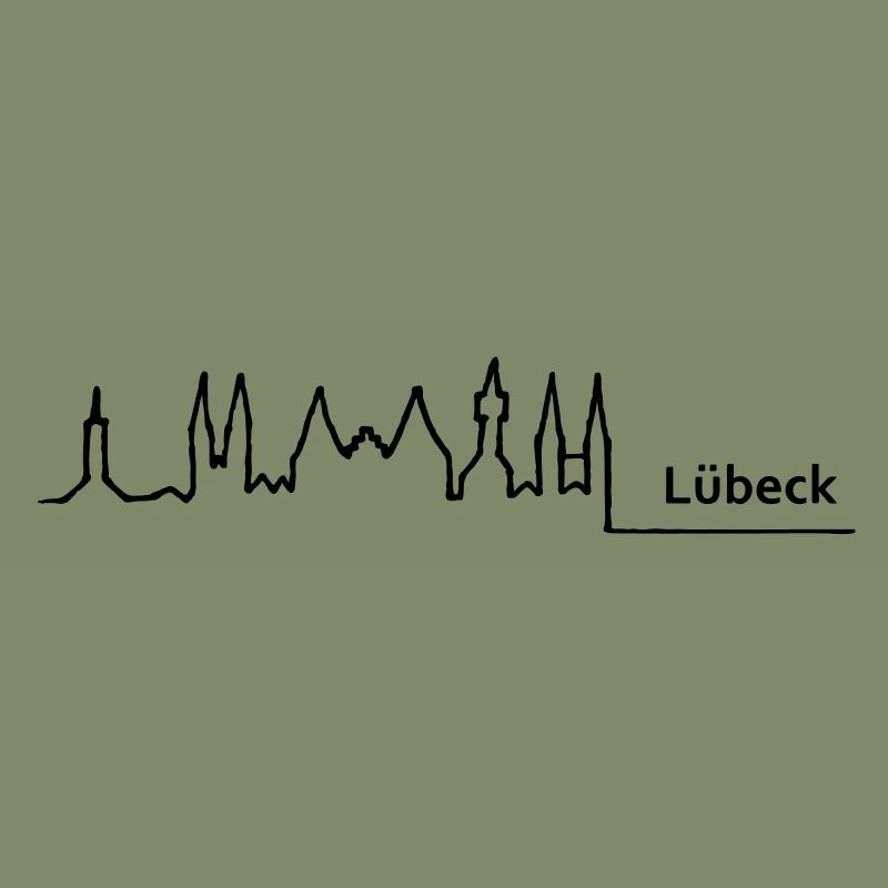 Luebeck skyline