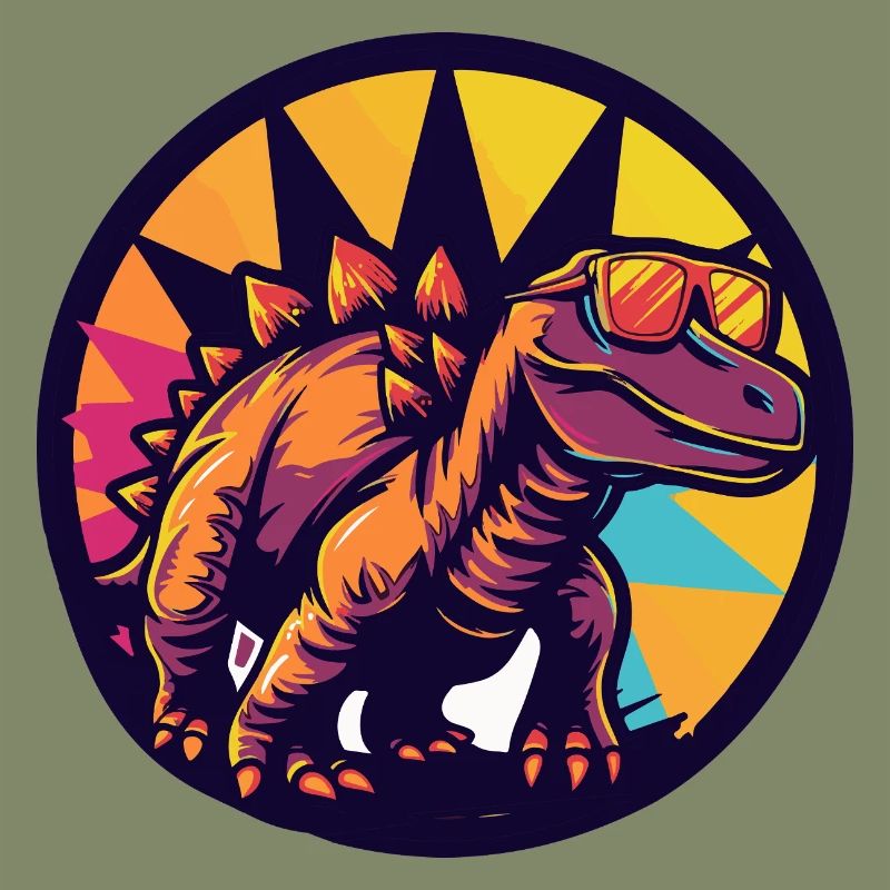 Dinosaurier stegosaurus Comic
