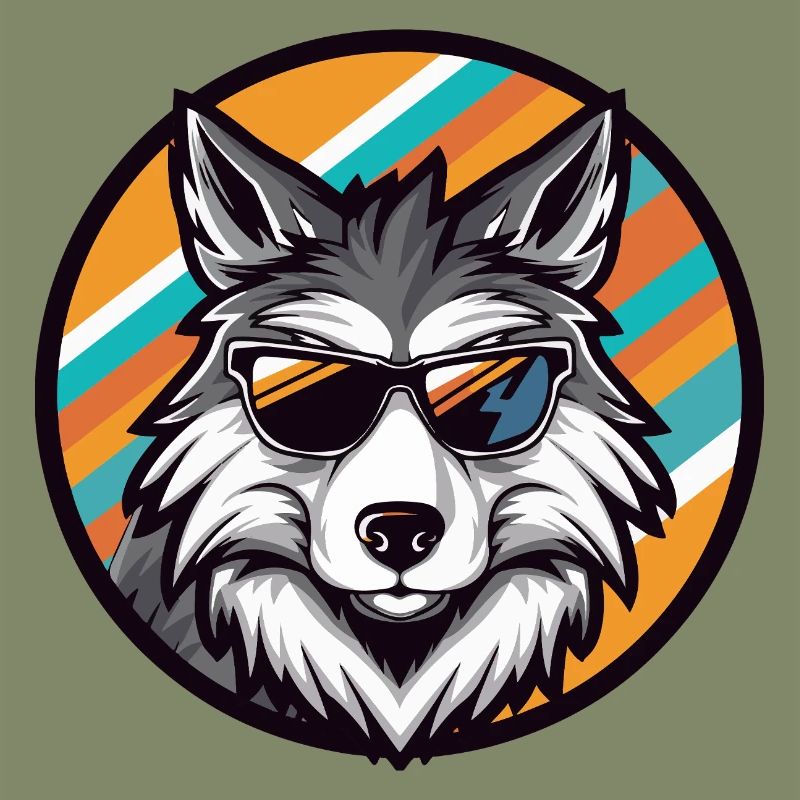 Wolf Comic Cool